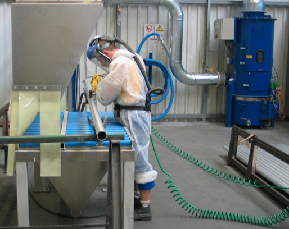 旋风水膜除尘器