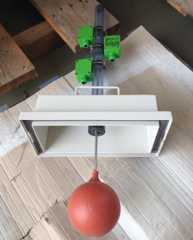 旋风水膜除尘器