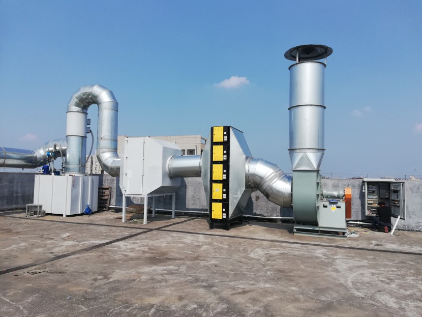定型机油烟废气治理